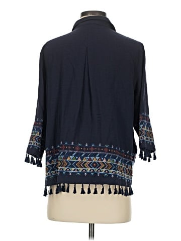 John Mark 3/4 Sleeve Button-Down Shirt (view 2)
