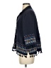 John Mark Blue 3/4 Sleeve Button-Down Shirt Size S (petite) - photo 5