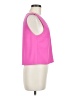 Julie Brown 100% Polyester Pink Sleeveless Blouse Size 8 - photo 4