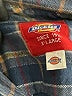 Dickies Plaid Blue Long Sleeve Button-Down Shirt Size XL - photo 7