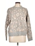 Karen Kane Animal Print Silver Pullover Sweater Size L - photo 1
