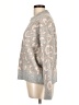 Karen Kane Animal Print Silver Pullover Sweater Size L - photo 5