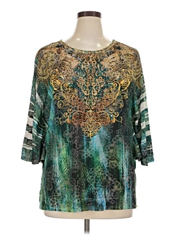 Reba 3/4 Sleeve Blouse (view 1)