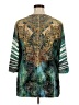 Reba Teal 3/4 Sleeve Blouse Size XL - photo 2