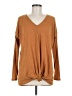First Love Brown Pullover Sweater Size M - photo 1