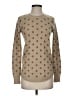 Ann Taylor LOFT Polka Dots Tan Pullover Sweater Size XXS - photo 1