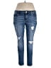 Maurices Hearts Blue Jeans Size 16R - photo 1