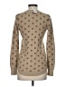 Ann Taylor LOFT Polka Dots Tan Pullover Sweater Size XXS - photo 2