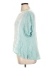 New Directions 100% Viscose Teal Short Sleeve Blouse Size XL - photo 5