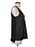Banana Republic 100% Polyester Black Sleeveless Blouse Size S - photo 4