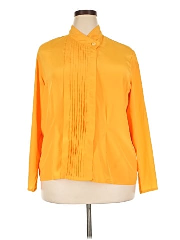 Worthington Long Sleeve Blouse (view 1)