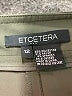 Etcetera Solid Green Dress Pants Size 12 - photo 7
