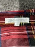 Glamorous 100% Polyester Plaid Burgundy Long Sleeve Blouse Size S - photo 7