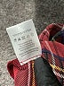 Glamorous 100% Polyester Plaid Burgundy Long Sleeve Blouse Size S - photo 8