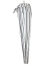 SOHO Apparel Ltd Stripes Silver Casual Pants Size M - photo 5