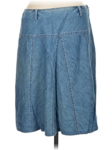 Sigrid Olsen Denim Skirt (view 1)