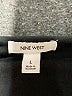 Nine West Solid Black Casual Dress Size L - photo 7