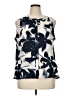 Simply Vera Vera Wang 100% Polyester Blue Sleeveless Blouse Size XL - photo 1
