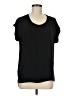 Pleione Black Short Sleeve Top Size M - photo 1
