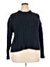 J.Crew 100% Cotton Chevron-herringbone Blue Pullover Sweater Size XXL - photo 1