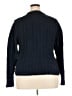 J.Crew 100% Cotton Chevron-herringbone Blue Pullover Sweater Size XXL - photo 2