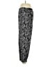 Soft Surroundings Paisley Black Casual Pants Size M - photo 5