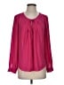 Daniel Rainn 100% Polyester Pink Long Sleeve Blouse Size S - photo 1