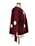 Tory Sport Polka Dots Burgundy Pullover Sweater Size XL - photo 4