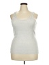 Ashley Stewart Silver Tank Top Size 3X - photo 1