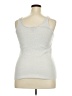 Ashley Stewart Silver Tank Top Size 3X - photo 2