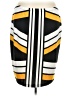 Ashley Stewart 100% Polyester Stripes Yellow Casual Skirt Size 22 Plus - photo 1