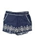 JOA 100% Rayon Paisley Blue Shorts Size S - photo 1