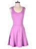 Fabletics Solid Purple Cocktail Dress Size S - photo 1