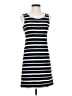 Max Studio 100% Cotton Stripes Black Casual Dress Size S - photo 1