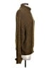 Daytrip Solid Brown Turtleneck Sweater Size S - photo 4
