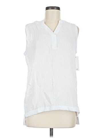 Assorted Brands Sleeveless Button-Down Shirt (view 1)