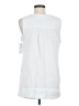 Assorted Brands White Sleeveless Button-Down Shirt Size M - photo 2