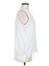 Assorted Brands White Sleeveless Button-Down Shirt Size M - photo 4