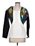 Assorted Brands Graphic Black Blazer Size L (estimated) - photo 1