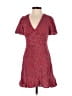 1.State 100% Rayon Hearts Red Casual Dress Size XS - photo 1