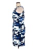 Mario Serrani Graphic Blue Casual Dress Size 14 - photo 5