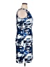 Mario Serrani Graphic Blue Casual Dress Size 14 - photo 4