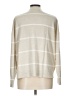 Ann Taylor LOFT Stripes Ivory Pullover Sweater Size L - photo 2