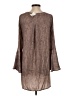 Blue Life 100% Polyester Brown Casual Dress Size XS - photo 2