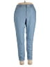 H&M 100% Lyocell Solid Blue Casual Pants Size 10 - photo 1