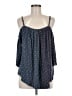 Deletta Blue 3/4 Sleeve Blouse Size M - photo 1