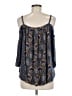 Deletta Blue 3/4 Sleeve Blouse Size M - photo 2