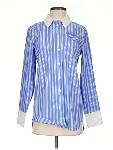 Baum Und Pferdgarten Long Sleeve Button-Down Shirt (view 1)