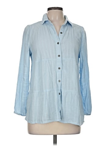Style&Co 3/4 Sleeve Button-Down Shirt (view 1)
