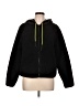 JoyLab 100% Polyester Black Zip Up Hoodie Size L - photo 1